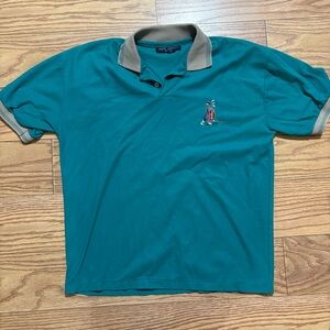 Vintage 90s John Weitz Golf Polo Shirt Large